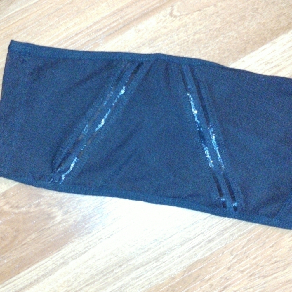 🌿 Penningtons Black Active Leggings | Mesh Detail | Yoga & Gym Style | Size XL - Picture 8 of 9